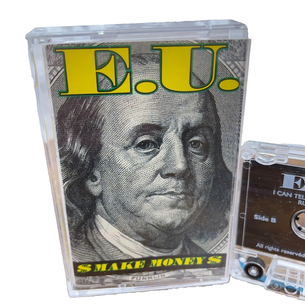 E.U. Make Money Cassette Tape 1996 Escape Records Hip Hop